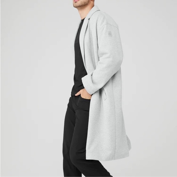 ALO Yoga Other - Alo Yoga Heather Grey VIP Blazer Trench Coat Unisex 2XL